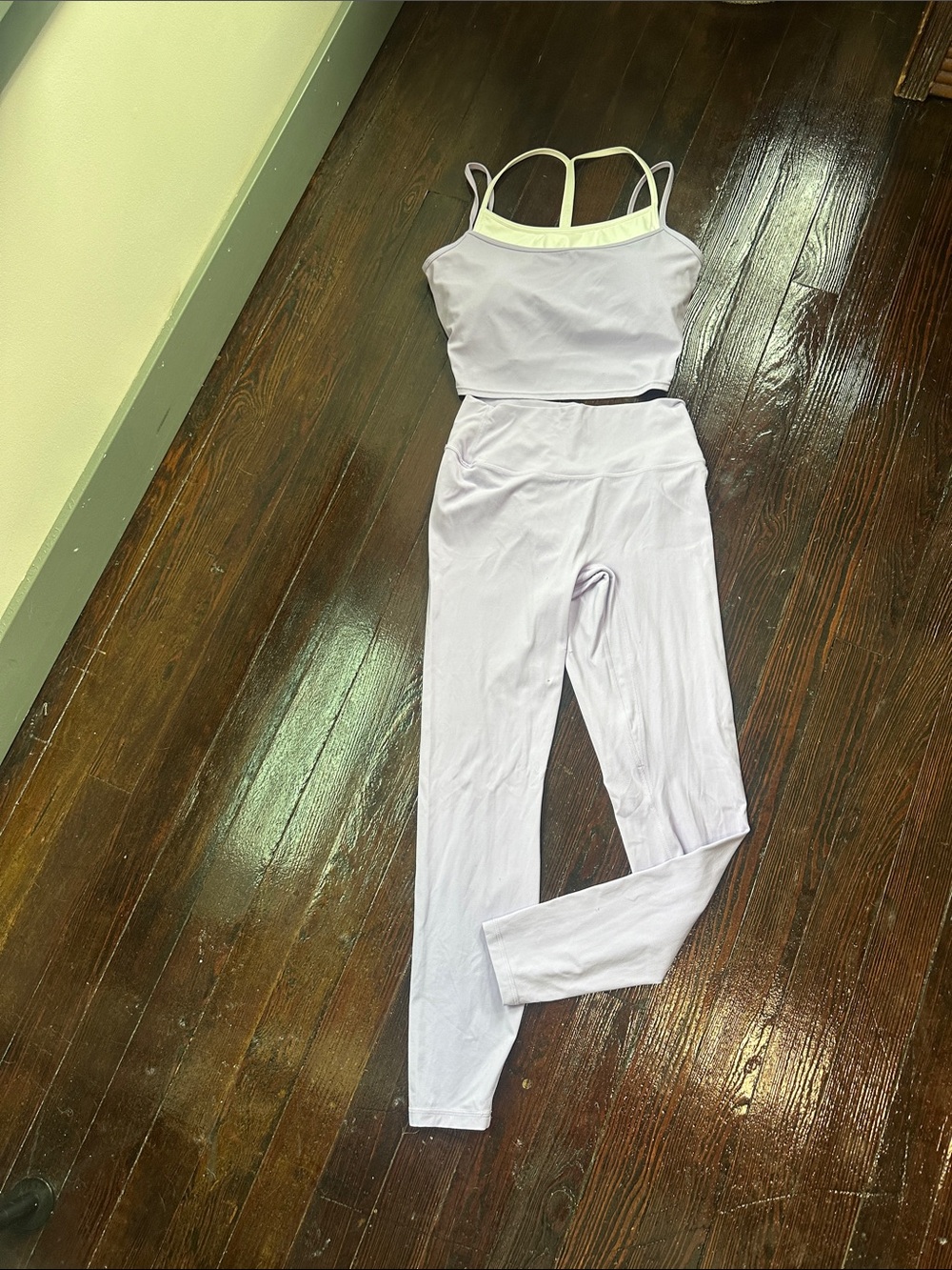 Comfrt Double Layer Bra and Legging Set